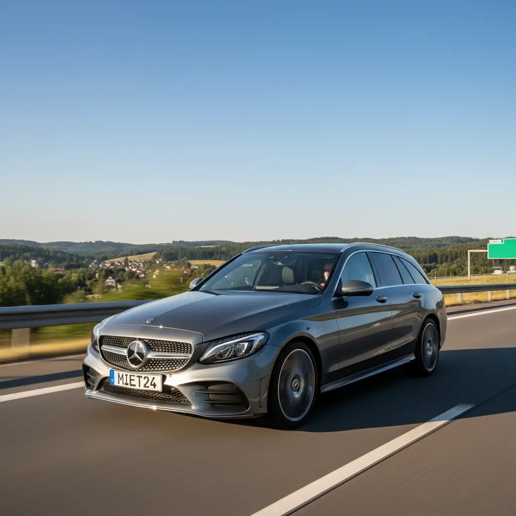 Mercedes Benz C Klasse T-Modell 200 AMG Line-6