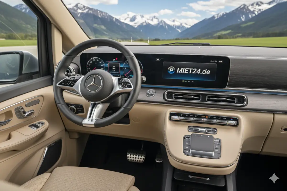 Mercedes Benz V Klasse 300 d 7-Si Allrad zur Langzeitmiete / Auto Abo-8